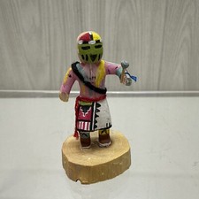 Wood Miniature Dollhouse B. Bess Yanez Hopi K...