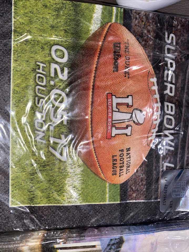 Super Bowl 28 Paks 51 LI Luncheon Napkins Two Sizes A9 - Image 4 of 4