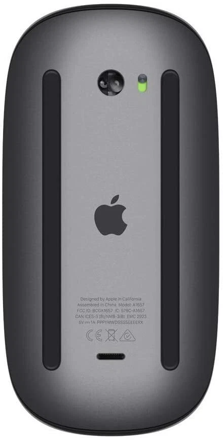 Genuine Apple Magic Mouse 2 Space Gray A1657 Rechargeable MRME2LL/A, Excellent - Image 2 of 3
