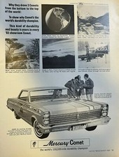 1965 Advertisement Mercury Comet Caliente