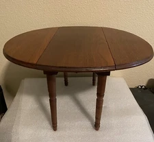 Antique Doll Pembroke Drop Leaf Table