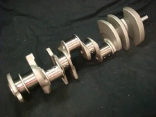 CHEVY SBC 350 3.480" STROKE 4340 FORGED STEEL CRANKSHAFT Ultra LW 2-PC SEAL