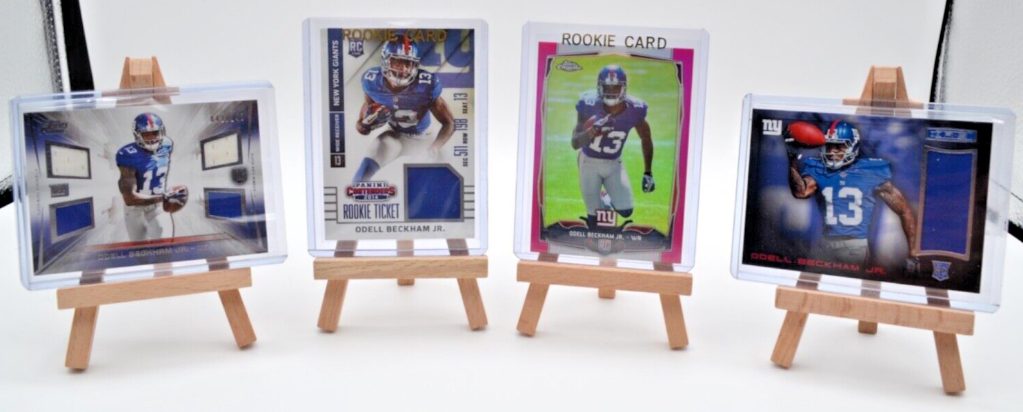 Odell Beckham Jr Rookie Card Lot (156 Total OBJ RC Cards) 1/1, Autos ...