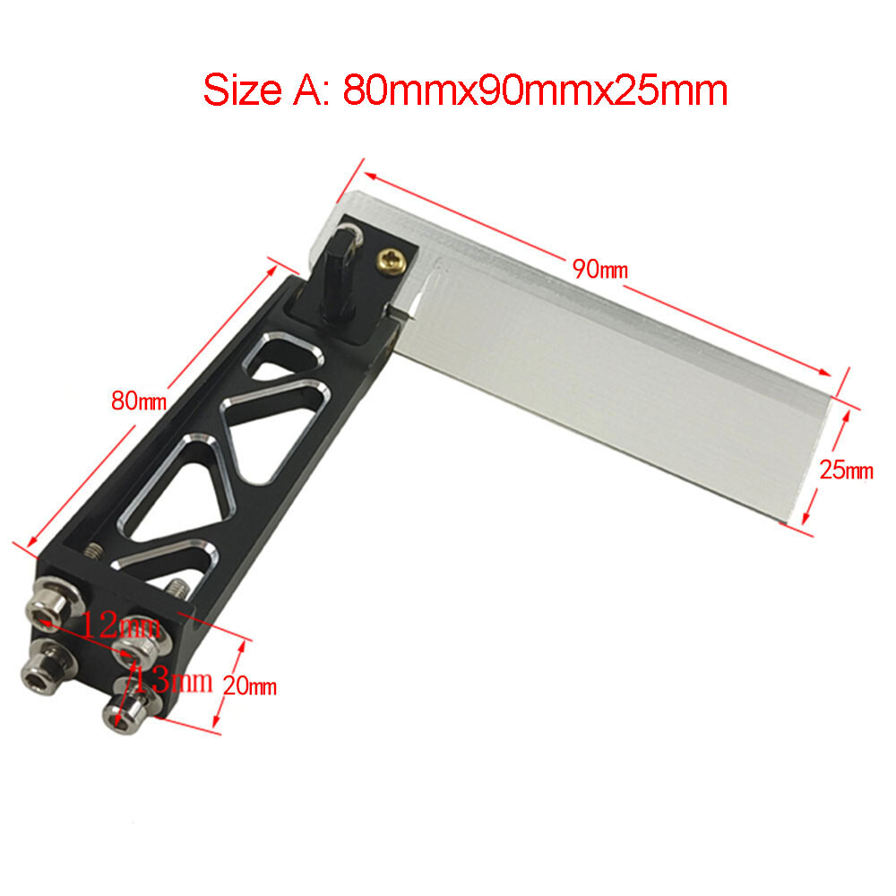 Parti del giocattolo del telecomando] RC Barca di Velocità Elica CNC M4 Filo di Alluminio Elica 30mm 38mm 40mm for RC Barca Da Corsa MONO1 MONO2