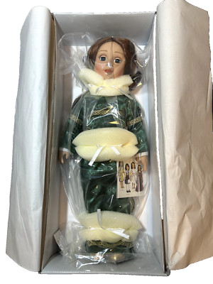 Carpatina Rowena Doll 18'' Red Hair Blue Eyes NIB 2012 Fantasy Celtic Outfit Box