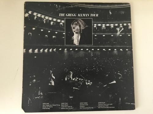 Gregg Allman Tour 1974 CAPRICORN 2XLP Vinyl LP +gatefold-EX/VG+ - Picture 2 of 7