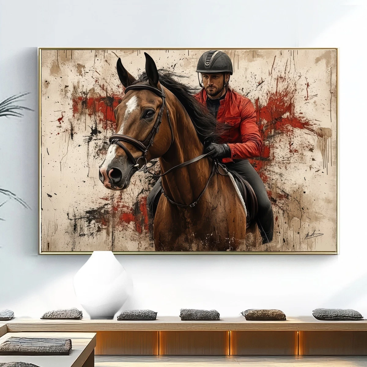 3D Pferd H340 Tier Wallpaper Wandbild Poster Wandaufkleber Abziehbild 3D Pferd H340 Tier Wallpaper Wandbild Poster Wandaufkleber Abziehbild
