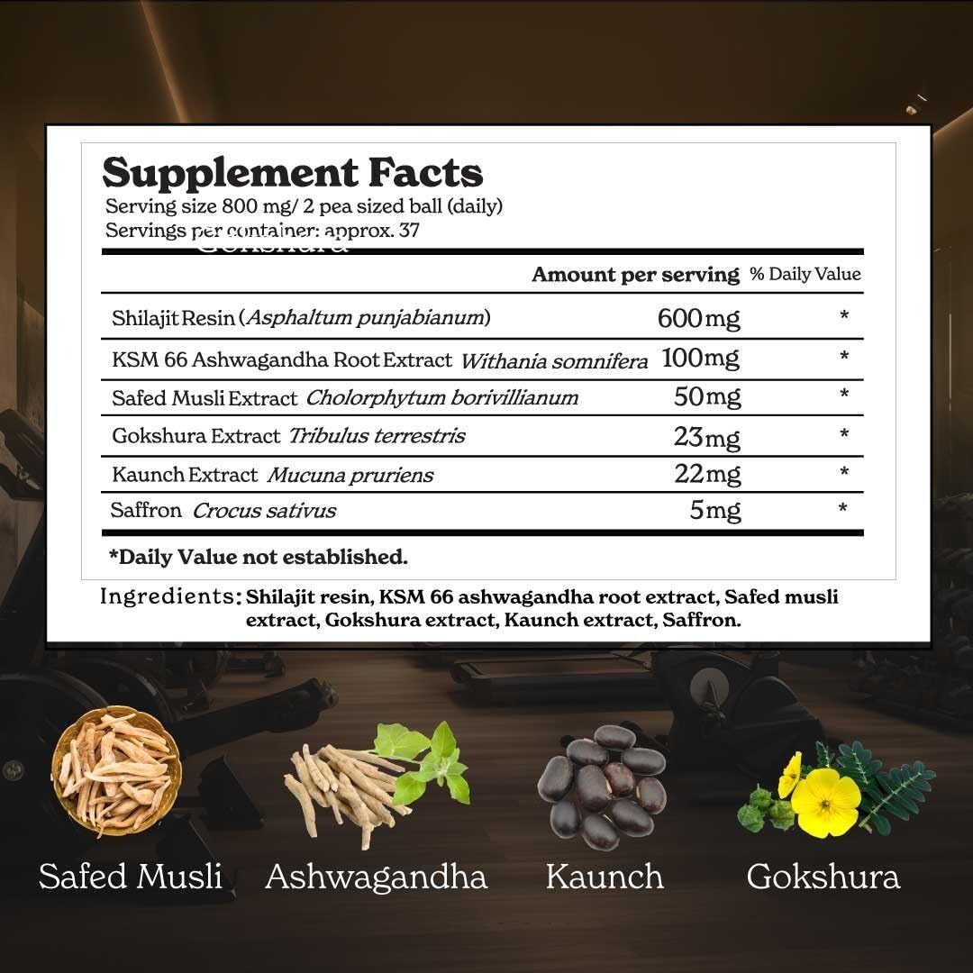 Be Bodywise Pure Himalayan Shilajit Gummies | With Ashwagandha ...
