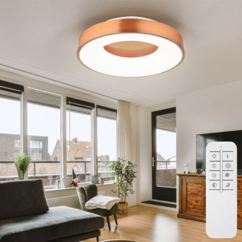 Lampada da soffitto lampada da soffitto TELECOMANDO lampada da cucina dimmer rame CCT LED 40 cm - Foto 1 di 12