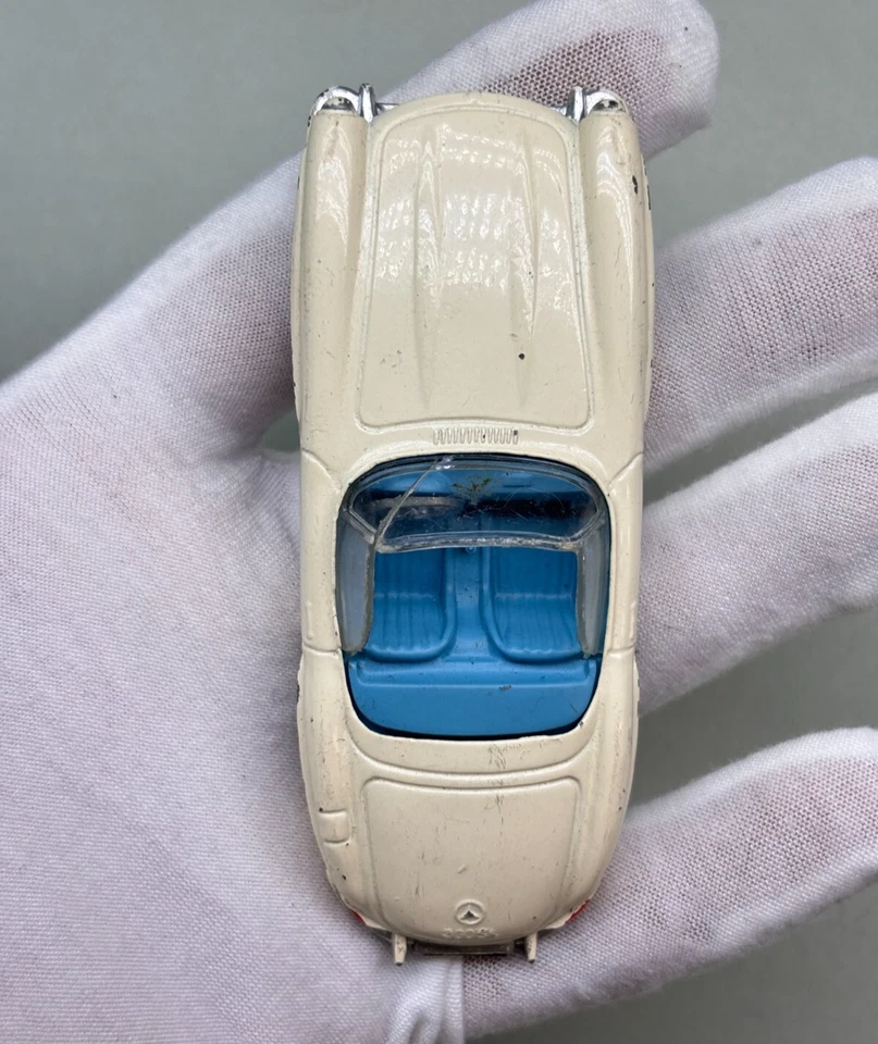 CORGI TOYS 303 MODELLINO AUTO VINTAGE MERCEDES BENZ 300SL 1/43 SCATOLA ORIGINALE - Immagine 4 di 4
