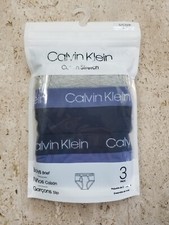  NWT Calvin Klein Boys 3-Pack Cotton Stretch Logo Briefs