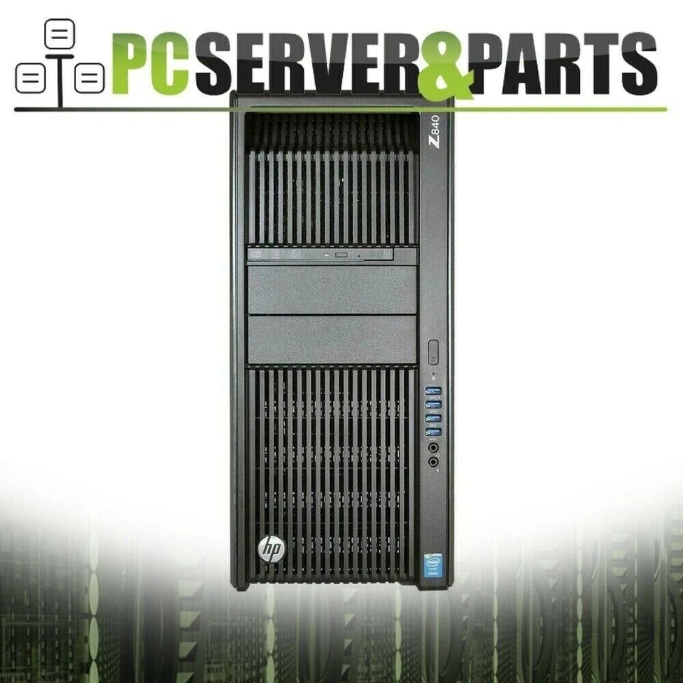 HP Z840 Super Workstation 2x E5-2699 V4 128GB Quadro K2200 NEW 256GB SSD 1TB HDD - Image 4 of 4