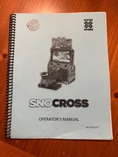 Raw Thrills "SnoCross" Arcade Game Operator's Manual