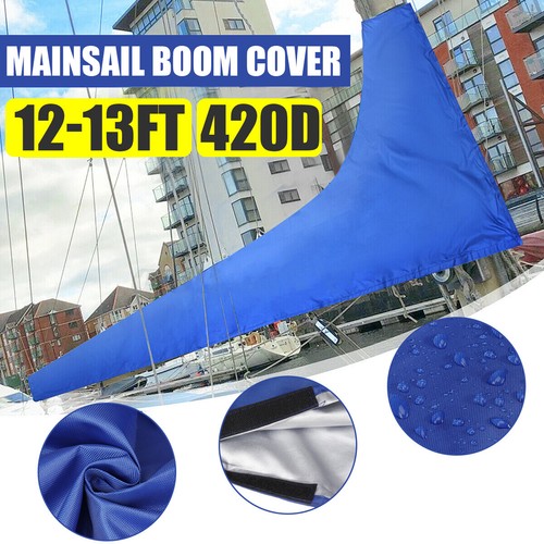 Sail Cover Blue- Mainsail Boom Cover 8-9ft, 9-10ft ,10-11ft, 11-12ft, 12-13ft - Picture 14 of 15