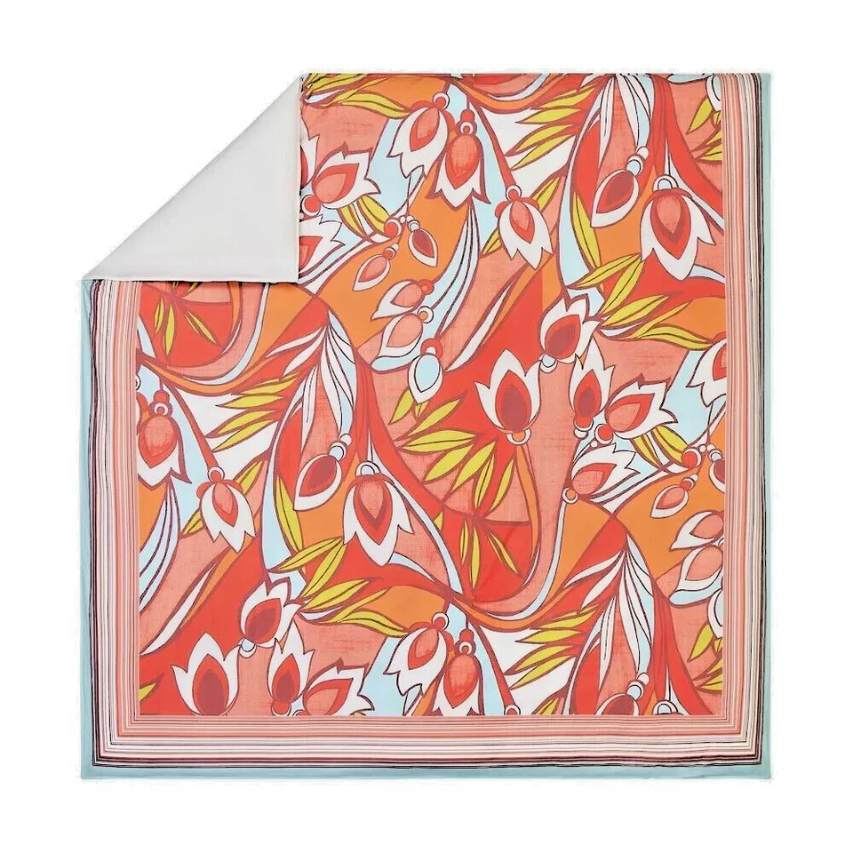 Juego de 2 Edredón Doble Follaje Otoño Trina Turk | Colorido Primavera Moderno Floral Foto 2 de 4