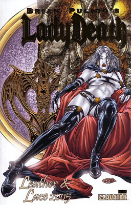 BRIAN PULIDO´S LADY DEATH Leather & Lace Gold Foil Edition by Ryp, limited to700