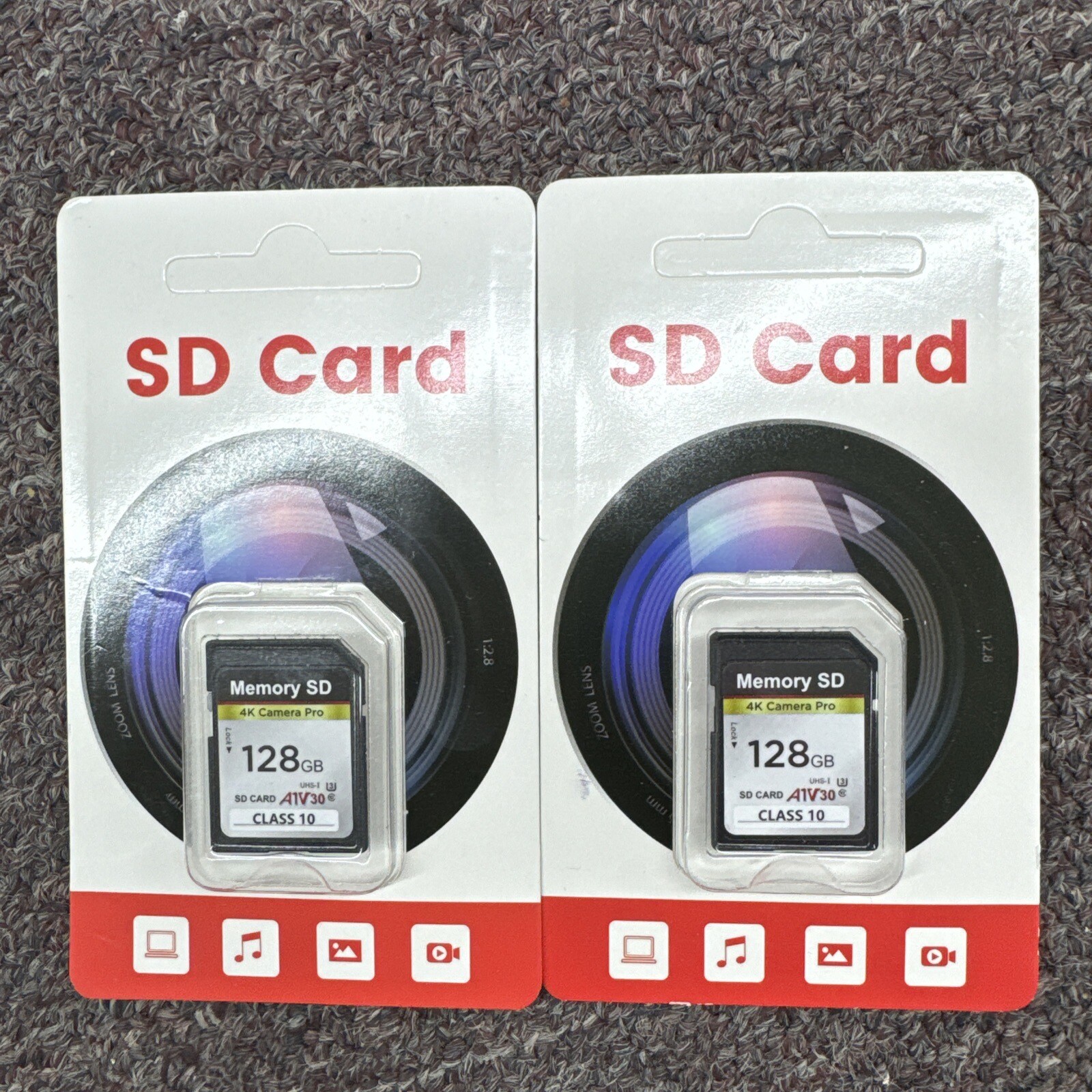 SD Card 128 GB 4K Camera Pro 2 New SD Memory Cards-image