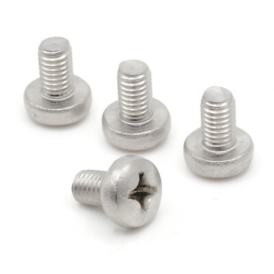 Rear License Plate Screws for Mercedes - M6 x 10mm - Stainless