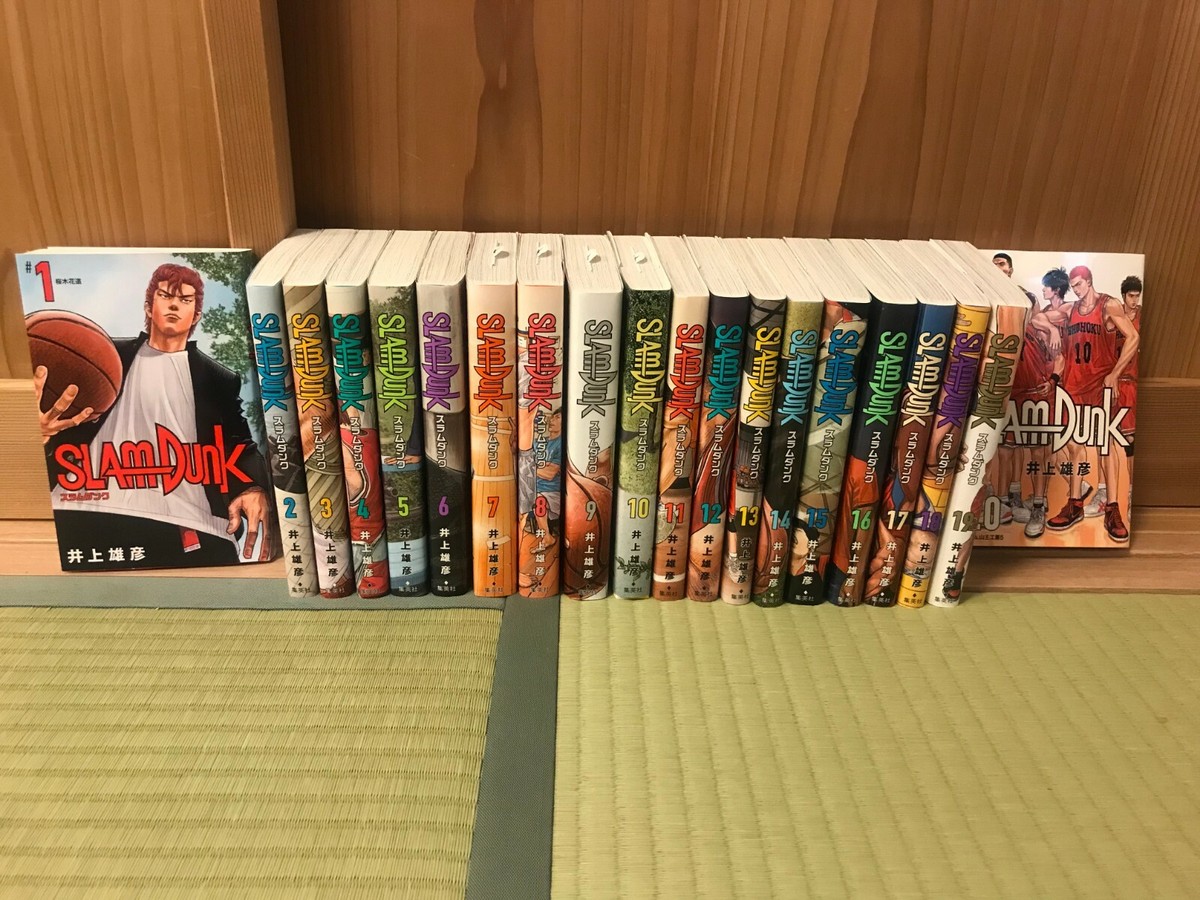 【初版】SLAM DUNK 19 & 20 セット SLAM DUNK 1- 20 Renewal version manga complete set Japanese