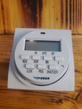 VIVOSUN 7 Day Programmable Digital Timer Switch with 2 Outlets - Accurate