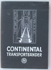 Continental Transportbänder Catalogo 1931 Miniere Carbone Nastri Trasportatori