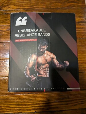 Unbreakable Resistance Bands Set   5 Exercise Bands 