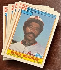 1984 Topps Ralston Purina Baseball- Choose/Pick Your Card - #'s 1 - 33