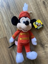 Disney Mickey 90 Years Of magic The True Original Mouseketeer Small Plush New 