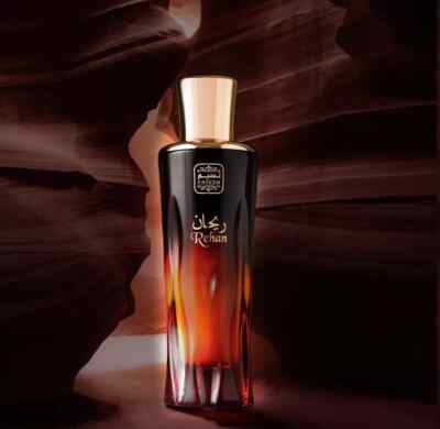 REHAN Men Aqua Parfum by Naseem Non Alcoholic Citrus Woody Musk Perfume - 80 ML