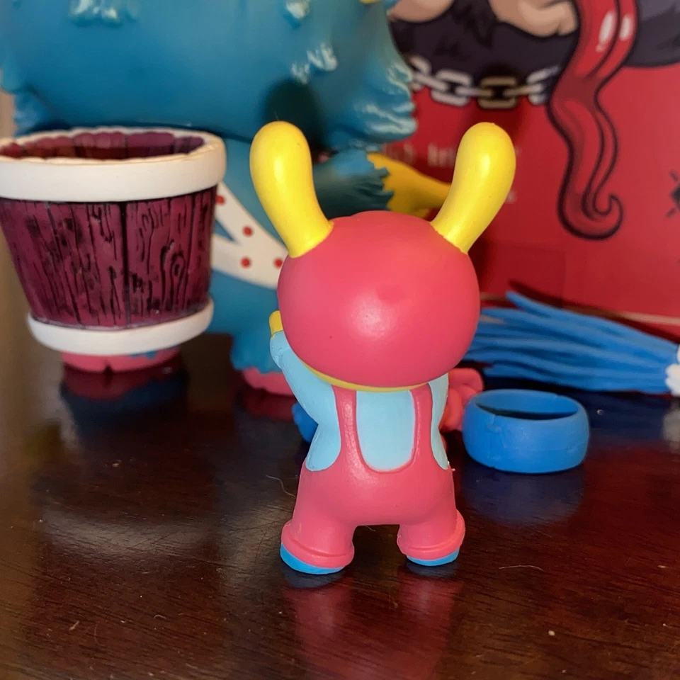 Bright Krampus - Scott Tolleson & SeriouslySillyK x Kidrobot - 5" Dunny (2017) - Image 4 of 4