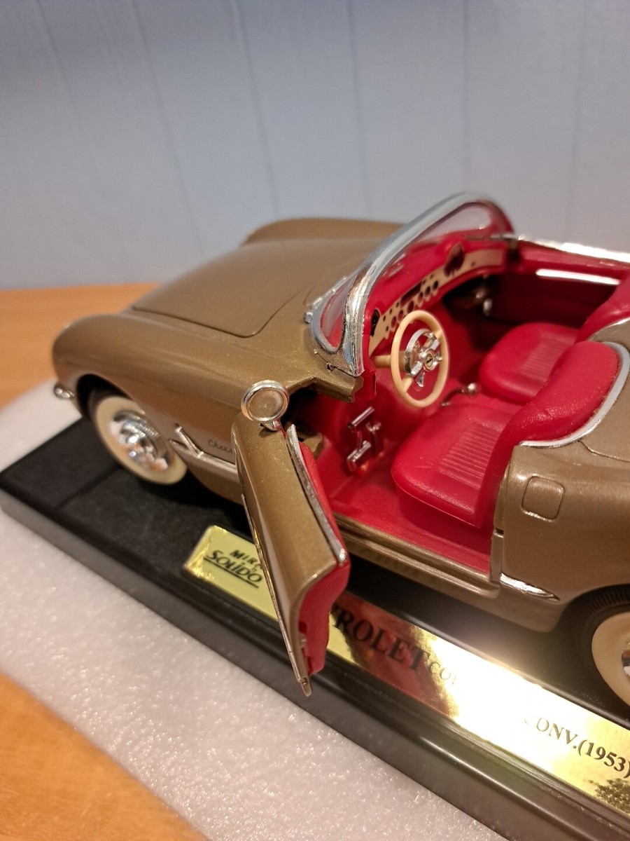 自動車 MIRA Solido Chevrolet Corvette coupe 1953 Chevrolet Corvette Convertible - 1/18 Scale Mira Solido