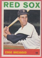 1964 Topps # 352 Ed Bressoud - (EX) - Boston Red Sox - Box 734-729