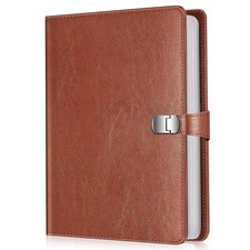 Leather Wallet Photo Albums w/ Magnetic Snap Fastener Holds 112 4x6 Inch Photos