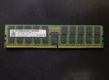 Micron 64GB DDR5 PC5-5600B PC5-44800 RDIMM 2Rx4 EC8 ECC REG MTC40F2046S1RC56BG1