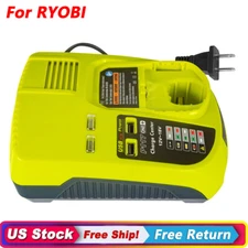 For Ryobi P117 18V ONE+ Dual Chemistry IntelliPort Battery Charger Lithium/Ni-cd