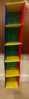 5 Regale Hängeaufbewahrung mit Kleiderschrank Schrank Organizer - Prinz Löwenherz Kinder