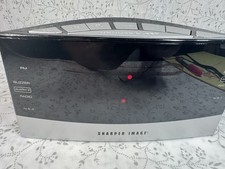 Sharper Image Sound Soother White Noise Alarm Clock Radio W/2 Alarms Works
