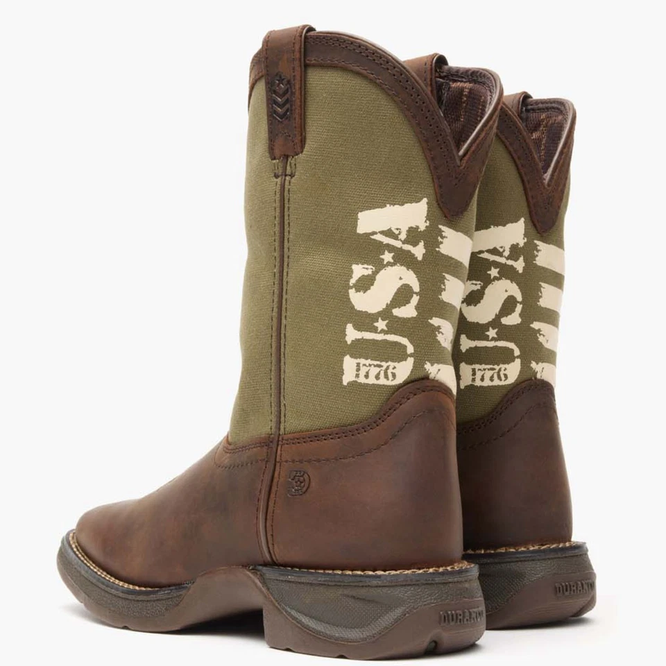 Bota Western Lil' Rebel™ by Durango® Big Kids' Army - Imagem 4 de 4