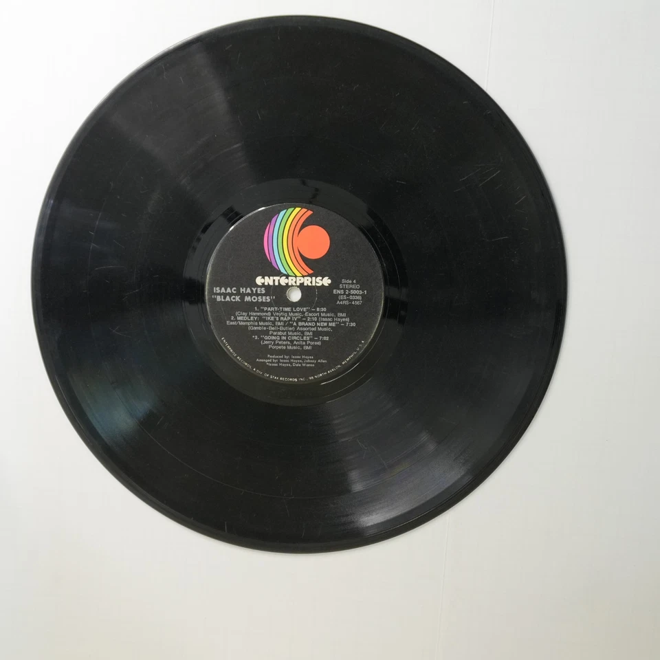 Isaac Hayes – Black Moses LP Vinyl Album STAX ENS-5003 Soul Funk 1971 Foto 4 de 4
