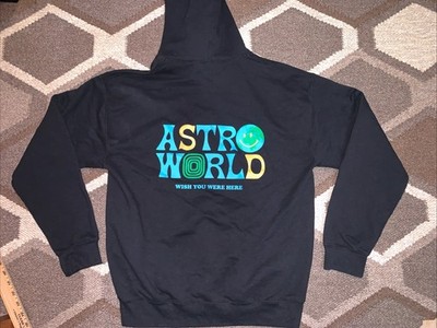 TRAVIS SCOTT CACTUS JACK ASTROWORLD WISH YOU WERE HERE TOUR HOODIE Medium