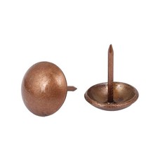 25mm1inch Round Large-Headed Nail Red Copper Antique Upholstery Nails Red Cop...