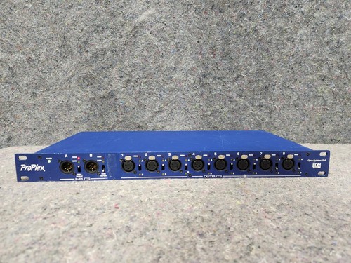 TMB ProPlex DMX-512 Opto-Splitter 2x8 w/RDM (2x 5-Pin XLR In, 8x Out) PPDDS285RR