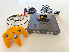 Nintendo N64, Yellow Controller & The Legend Of Zelda Ocarina Of Time - Tested