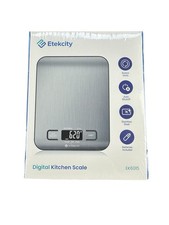 Etekcity Digital Kitchen Scale EK6015 Stainless Steel Food Scale New Sealed