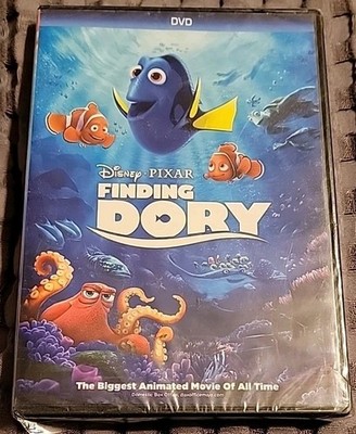 NEW Finding Dory (DVD, 2016) Disney Pixar SEALED Ellen DeGeneres