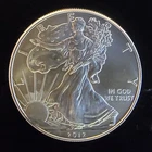 2012 American Eagle TONED Walking Liberty Bullion-0.999 Silver 1 Oz Coin 4m