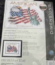 Dimensions Counted Cross Stitch Kit AMERICAN PATRIOT 70-35363