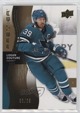 2023-24 Upper Deck Premier Gold 33/65 Logan Couture #21 c3c