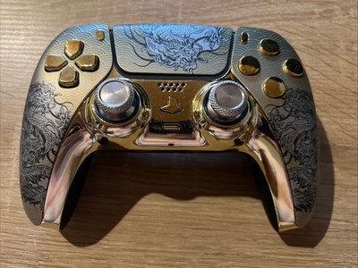 PS5 Custom Controller Mit Hall Effect Sticks In Gold