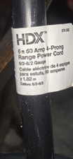 Hdx 6' 50 Amp 4 Wire Range Cord